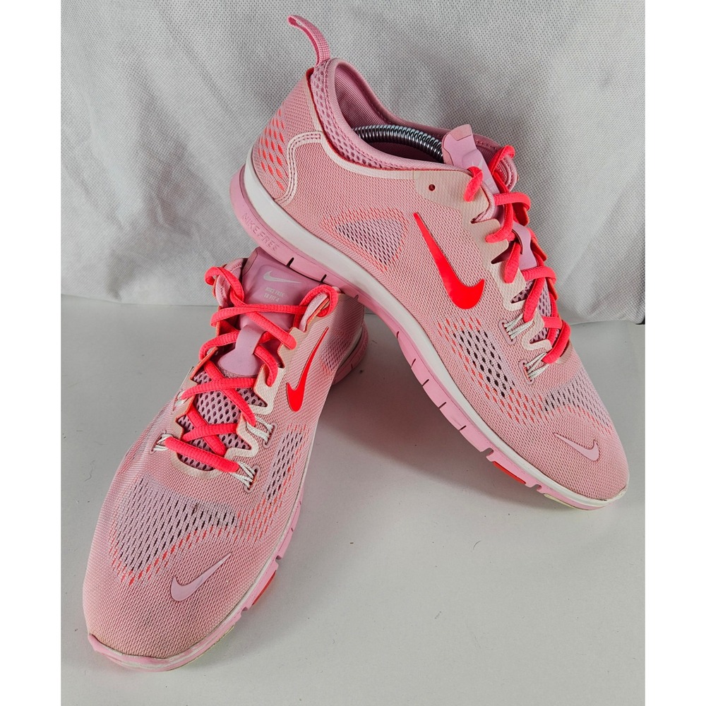 Nike Free TR Fit 4 Breath Women's 12 Pink Cross-Training Shoes 641875-600
